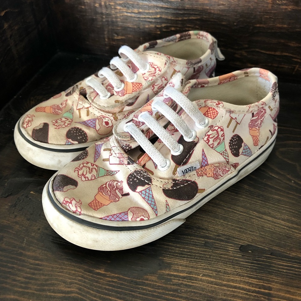 Toddler Size 9 Ice Cream Vans Sneakers